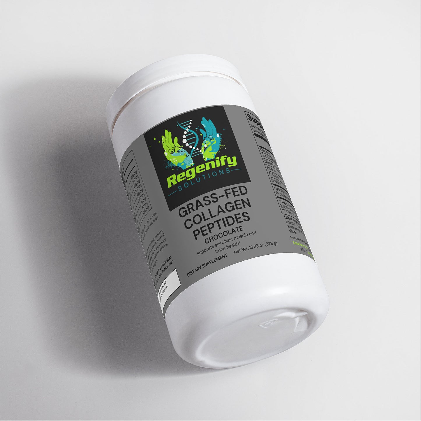 Grass-Fed Collagen Peptides Powder (Chocolate)