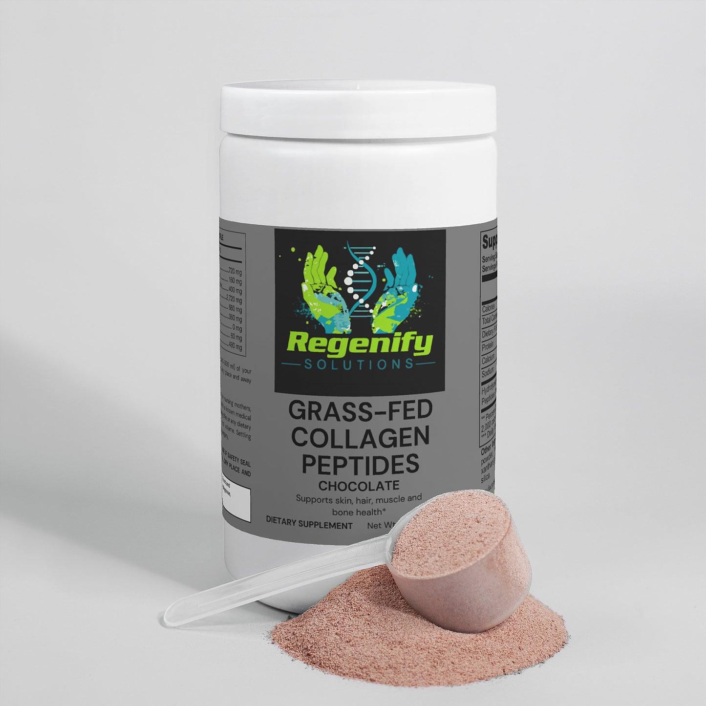 Grass-Fed Collagen Peptides Powder (Chocolate)